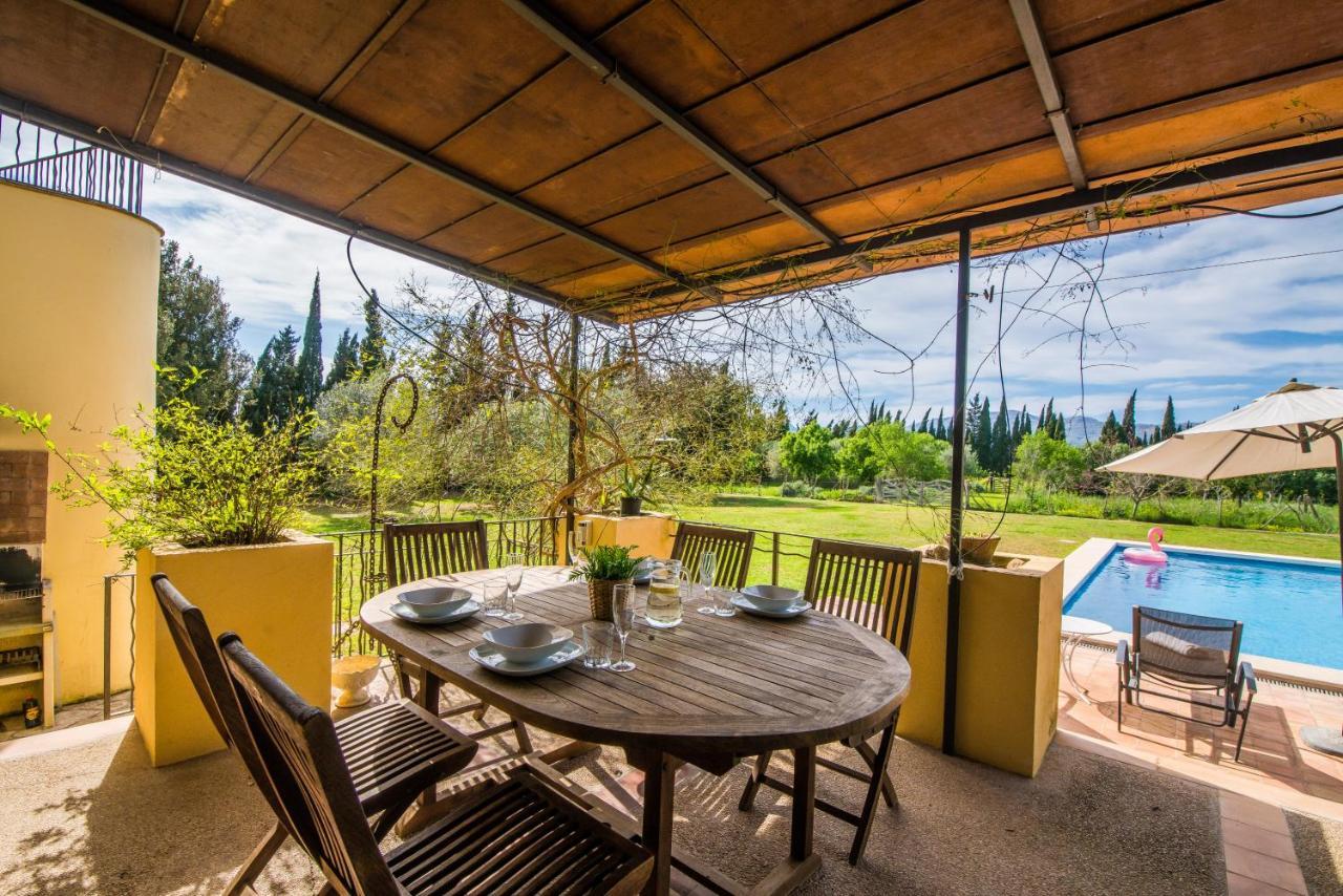 Traumhafte Finca Son Senyor - Mit Pferdekoppel Villa Sa Pobla Kültér fotó