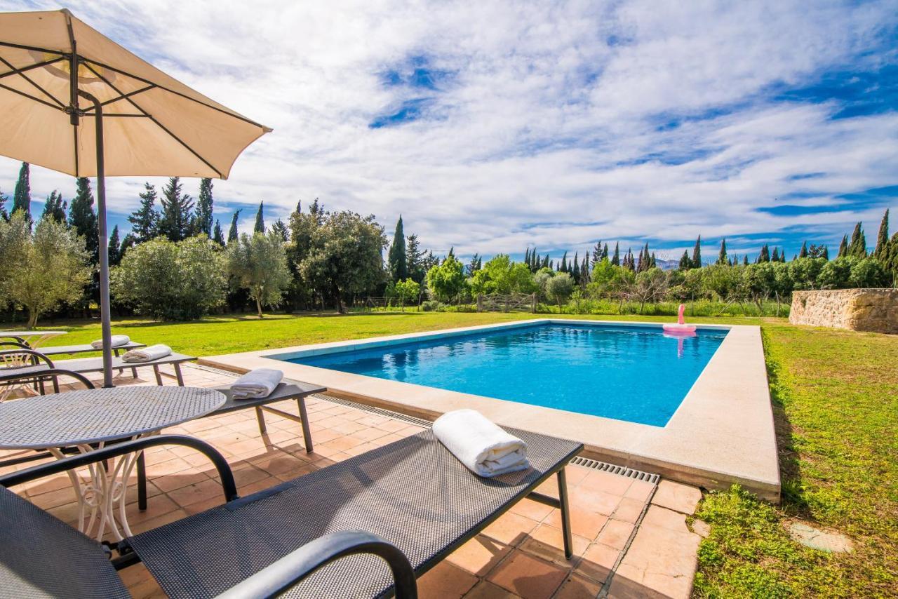 Traumhafte Finca Son Senyor - Mit Pferdekoppel Villa Sa Pobla Kültér fotó