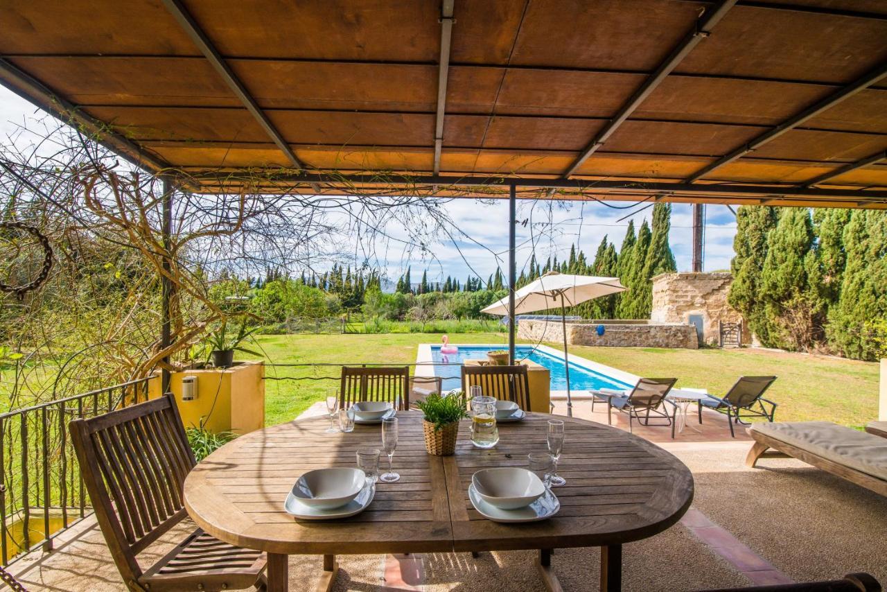 Traumhafte Finca Son Senyor - Mit Pferdekoppel Villa Sa Pobla Kültér fotó