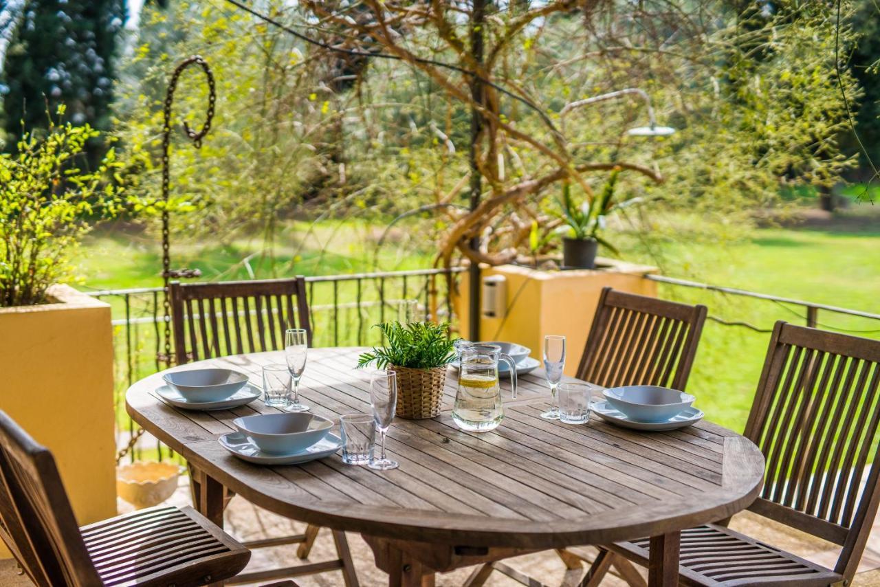Traumhafte Finca Son Senyor - Mit Pferdekoppel Villa Sa Pobla Kültér fotó