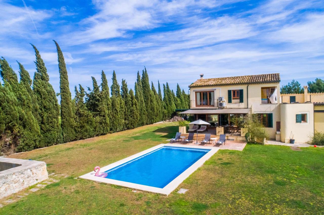 Traumhafte Finca Son Senyor - Mit Pferdekoppel Villa Sa Pobla Kültér fotó