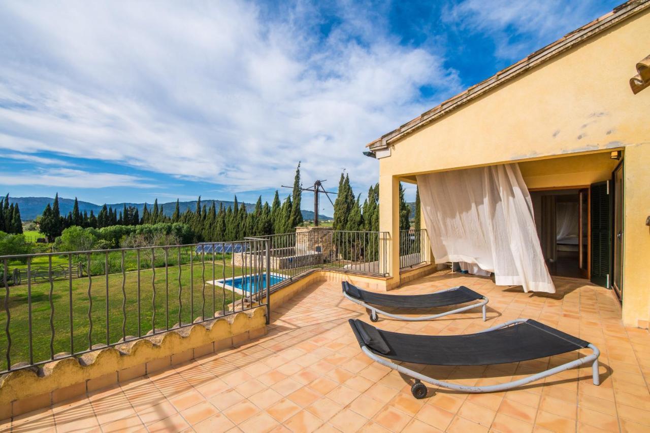 Traumhafte Finca Son Senyor - Mit Pferdekoppel Villa Sa Pobla Kültér fotó