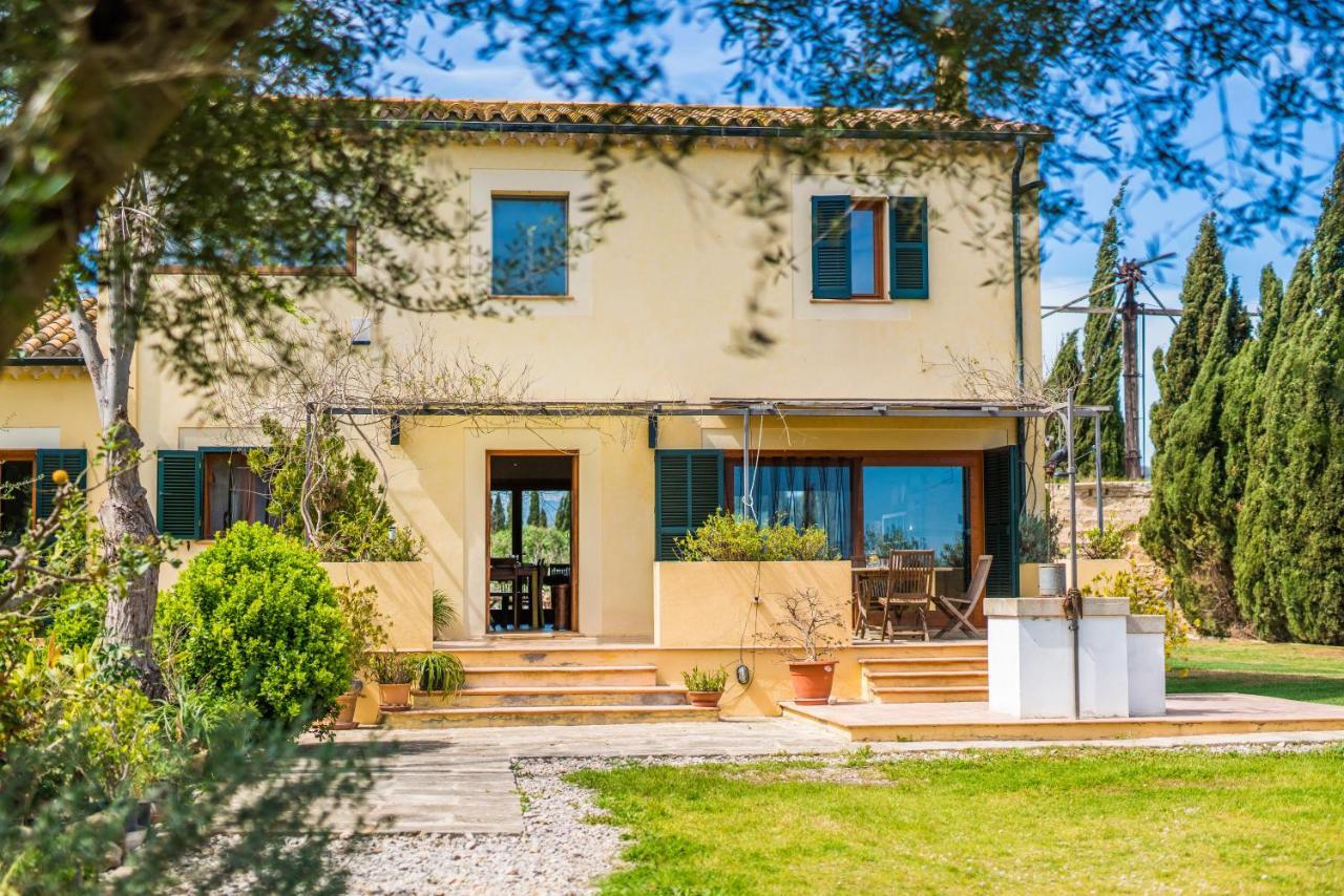 Traumhafte Finca Son Senyor - Mit Pferdekoppel Villa Sa Pobla Kültér fotó