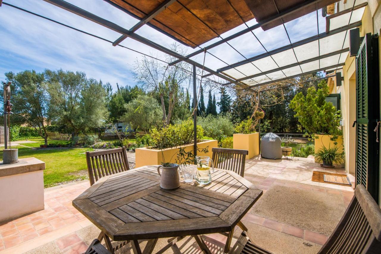 Traumhafte Finca Son Senyor - Mit Pferdekoppel Villa Sa Pobla Kültér fotó