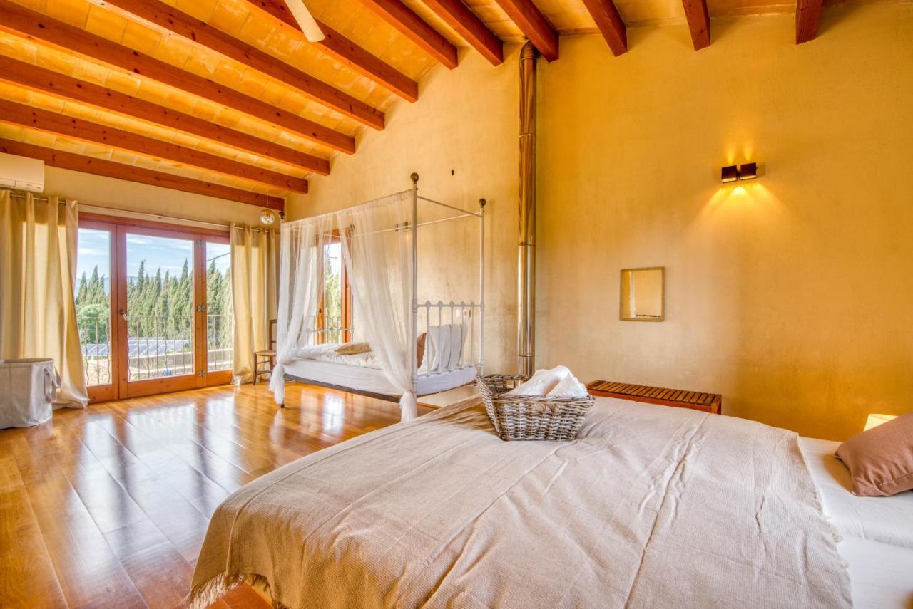 Traumhafte Finca Son Senyor - Mit Pferdekoppel Villa Sa Pobla Kültér fotó