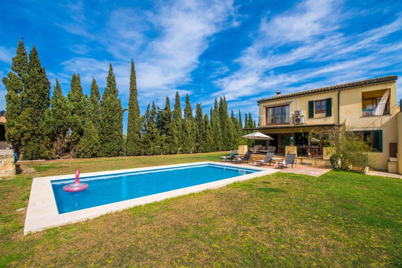Traumhafte Finca Son Senyor - Mit Pferdekoppel Villa Sa Pobla Kültér fotó