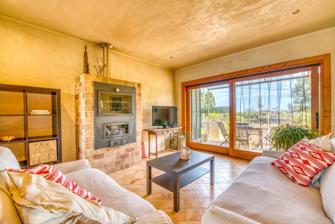 Traumhafte Finca Son Senyor - Mit Pferdekoppel Villa Sa Pobla Kültér fotó
