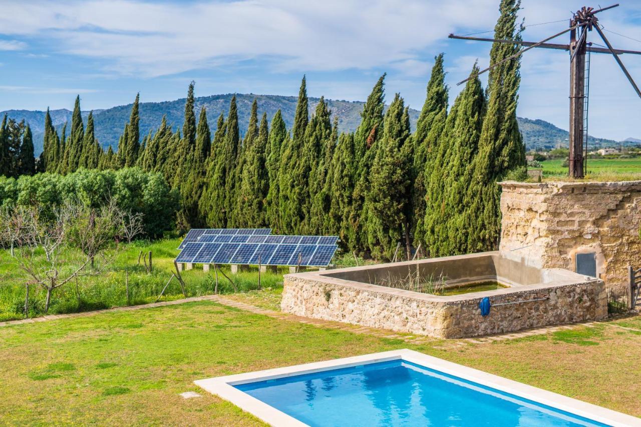 Traumhafte Finca Son Senyor - Mit Pferdekoppel Villa Sa Pobla Kültér fotó