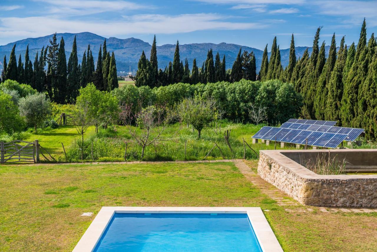 Traumhafte Finca Son Senyor - Mit Pferdekoppel Villa Sa Pobla Kültér fotó