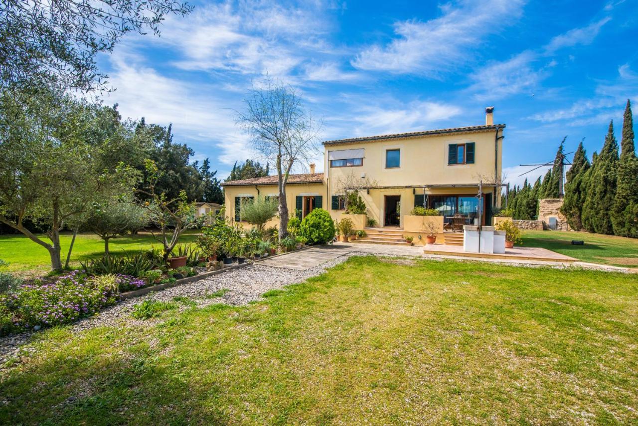 Traumhafte Finca Son Senyor - Mit Pferdekoppel Villa Sa Pobla Kültér fotó
